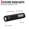 Coast KL35R 600 Lumen Rechargeable LED Pocket Flashlight with RED Light