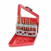 10PCS Screw Extractor and Left Hand Cobalt Drill Bit Set, Damaged Screw Remover Drill Extractor Combination Set with Storage Case
