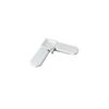 CRL 5/16" White Square Cut Frame Corner - 100 Pack
