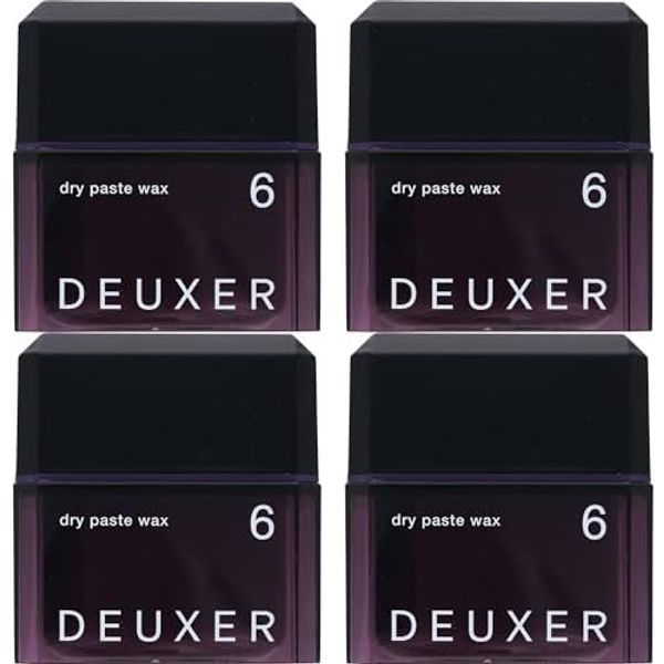 Deucer Dry Paste Wax 6, 2.8 oz (80 g) x 4 Pieces