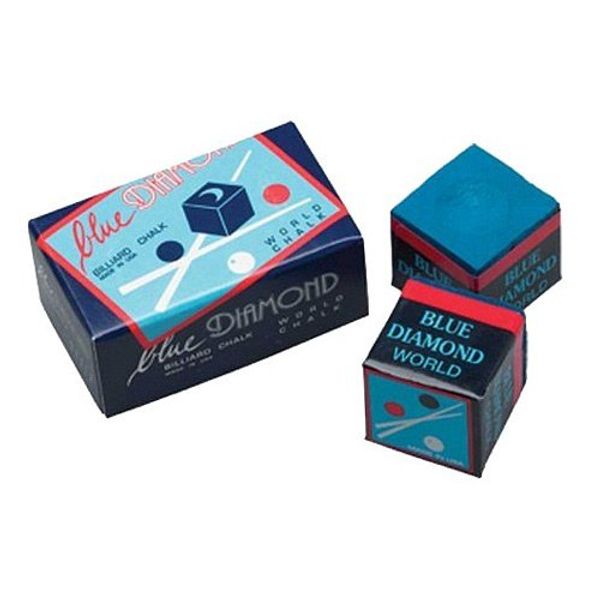 Longoni - Craie de Billard Blue Diamond 2 Pièces