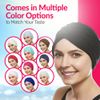 BEEMO Soft Terry Cloth Turban Head Cover- Black