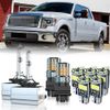 For Ford F150 2013-2014 LED Headlights+Sid