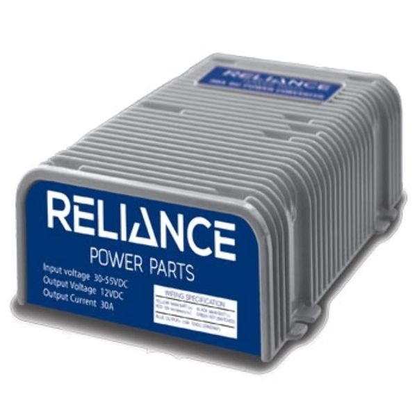 Reliance Power Parts 13-030 - 30 Amp Golf Cart Voltage Reducer (36v/48v to 12v) - 360 Watts! with Dual Power Source