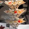 Tablecraft Disposable Mini Serving Cones 12.5cm, Sleeve of 50