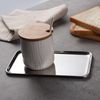 Small Silver Tray Rectangular SUS304 Stainless Steel Bathroom Tray for Jewelr...