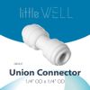 LittleWell Inline Fitting with 1/4" Quick Connect Fitting, 10 Pack