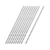 sourcing map 0.75mm Dia Micro HSS Straight Shank Twist Drill Bit 10 Pcs