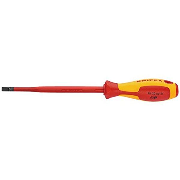 Daily Life Supplies DIY Goods/Tools 9820-6.5 (-) Slim Insulated Screwdriver 1000V