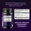 Saw Palmetto PM Prostate Supplements for Men Urinary Tract Support, 100 ct