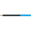 Faber-Castell Graphite Pencil, Jumbo Grip - Two Tone Black/Blue