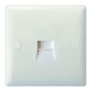 Varilight XOTSW Value Polar White 1 Gang Telephone Slave (Extension) Socket