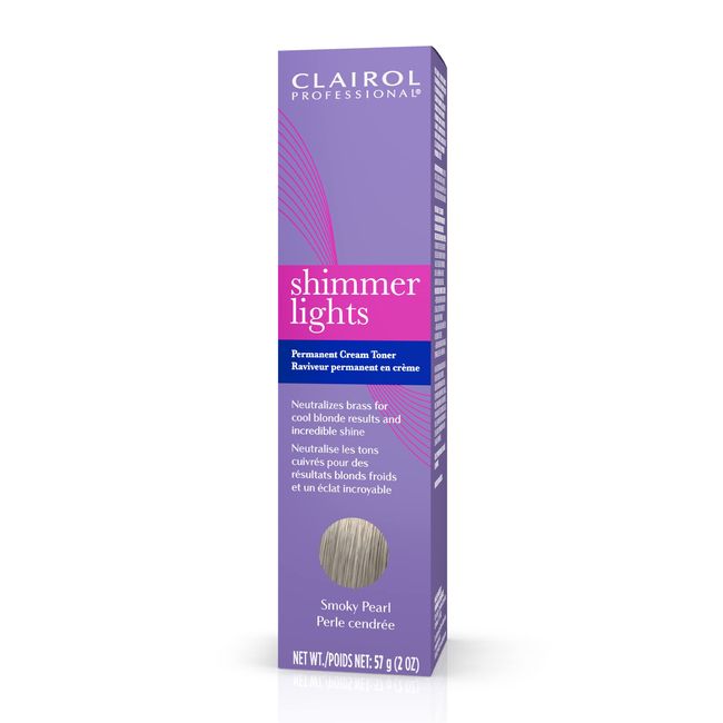 Clairol Professional Shimmer Lights Permanent Cream Toner - Smoky Pearl