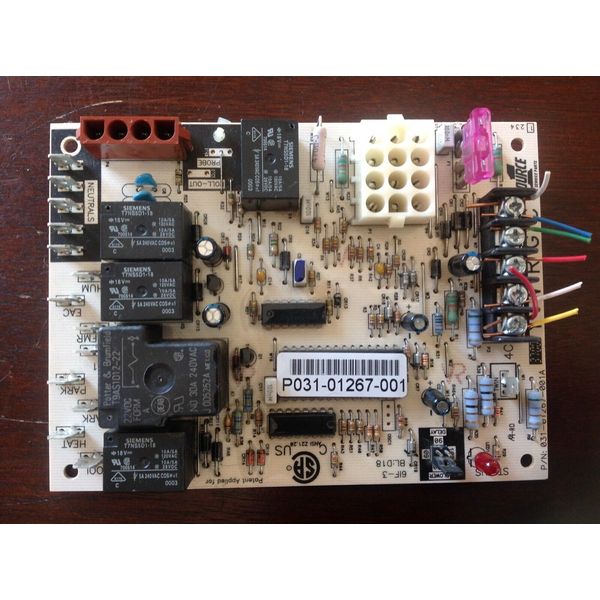 Furnace Control Circuit Board P031-01267-001 P031-01267-001A York Coleman