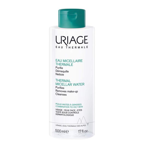 Thermal Micellar Water by Uriage Eau Thermale For Combination & Oily Skin 500ml