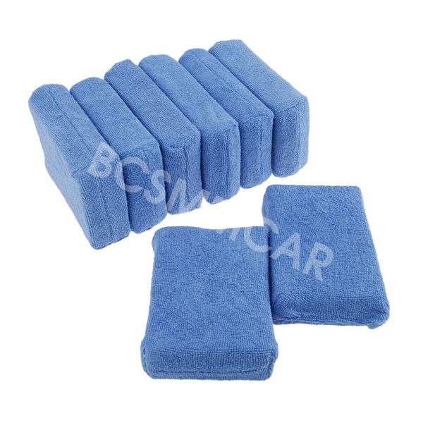 Microfiber Foam Sponge Applicator Pads Car Buffing Polish Detailing Wax Cleaner