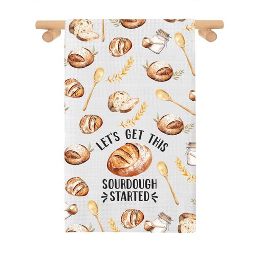 XYANFA Sourdough Bread Dish Towel - Cotton, 13. Sourdough Started Towel
