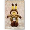 Knitting by Post Knitting Pattern Leaflet for a Honey Bee Egg Holder Easter Animal Soft Toy A5 Leaflet