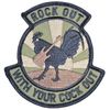 MSM ROCK OUT YOUR COCK OUT MILSPEC MONKEY TACTICAL FOREST HOOK MORALE PATCH