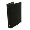 KDM Original A5 size 6 Hole System Notebook Binder Canvas Ring Inner Diameter 19 mm Solid [BLACK] k