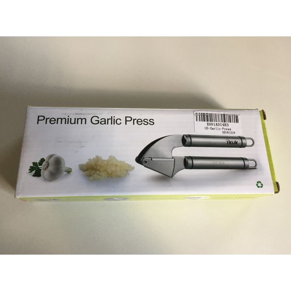 IKUK Premium Garlic Press - NIB