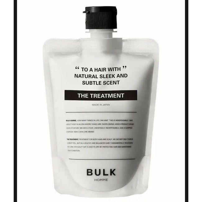 Bulk Homme THE TREATMEN For Men 180g Natural Sleek and Subtle Scent Japan