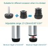 Sourcingmap Leveling Feet 1" 25mm OD Round Insert Furniture Adjustable Leveler 2 Sets
