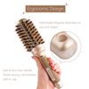 Round Hair Brush Blow Drying Brush Ionic Boar Bristles Anti-Static Round Brush for Hair Drying,Curling & Straightening