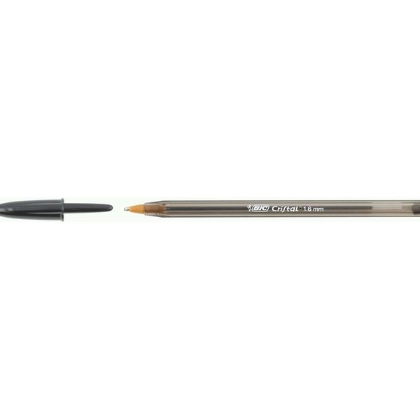 Bic 1.6mm Large Black Bold Ink Pen - 10 Pens