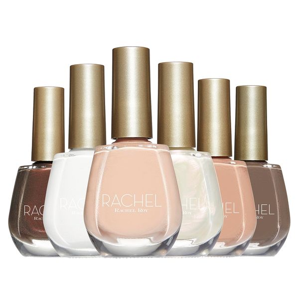 RACHEL Rachel Roy Nail Polish Set - Fingernail and Toenail Polish for Women and Girls, 6 Glossy (9ml Each) Long Lasting, Nail Polish Colors, Manicure Set in Glossy, Vibrant Colors by Rachel Roy