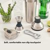 OXO Steel Die-Cast Bottle Opener, Silver