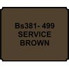 Xtremeauto SERVICE BROWN Heat Resistant Paint 250ML Brush ON…