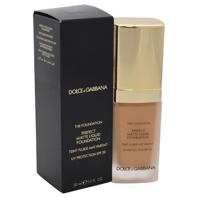 DOLCE & GABBANA PERFECT MATTE LIQUID FOUNDATION SPF 20 130 WARM ROSE