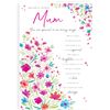 Mum Birthday Card - 6" X 9" Size