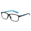 DOOViC Reading Glasses +1.5 Blue Light Blocking Black Frame Rectangular Computer Readers Glasses for Men/Women
