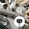 sourcing map M5 x 15mm Metric Male Thread Knurled Clamping Knobs Grip Thumb Screw on Type Hand Clamping Handle Bolt with Plastic Knobs Black 2 Pcs