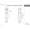 Rail Blaza Rodstow Single Boat Mount Part
