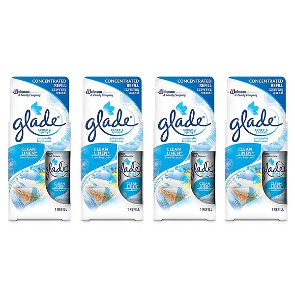 Glade Sense Spray Clean Lenin 0.43 Oz 4-Pack.