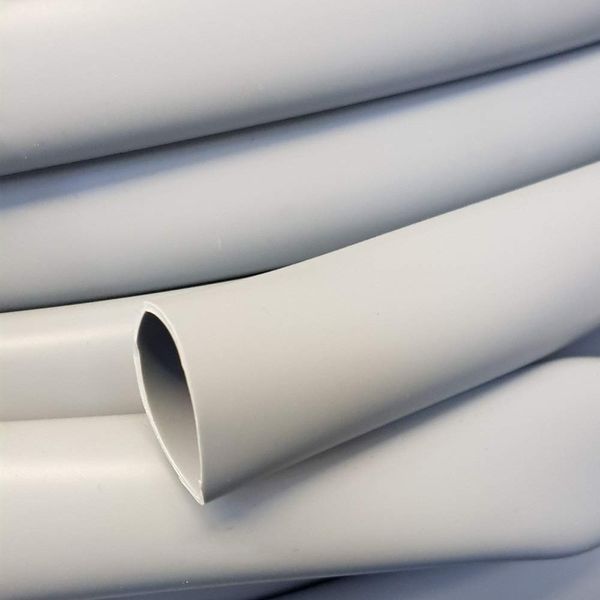netproshop UL/CSA Insulation Hose 2 m 20.0 x 0.8 mm PVC Grey