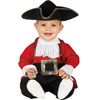 FIESTAS GUIRCA Pirate Captain costume for babies