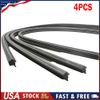 4Pcs Universal Auto Car Bus Rubber Frameless Windshield Wiper Blade Refills 28in