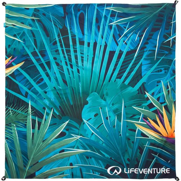 Lifeventure Printed Picnic Blanket, Waterproof, Sandproof, Ideal For Park, Camping And Beach