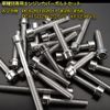 CB400SF NC31 Engine Cover Bolt Set for Honda 29pcs Slim Head Silver