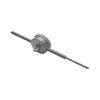 Black 0-2'' Dial Indicator .001 Grad Lug Back Travel Dial Indicator Lathe Precision