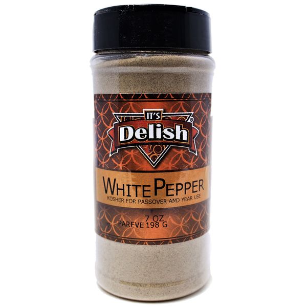 White Pepper by Its Delish (Ground, 7 Oz. Medium Jar)