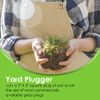 Yard Butler Sod Plugger turf cutter and grass plug tool for zoysia, St. Augustine, fescue, or centipede grass transplanting & repair - ISP-33