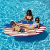 Inflatable Americana Surfer Swimming Pool Lounge Float - 73"