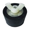 TECHNICAL PRODUCTS No. 8 Rubber Plug for 1.5" Pipe