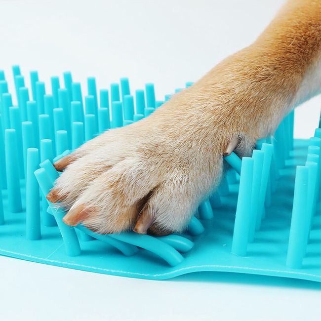 Dog Paw Cleaner,soft Silicone Bristles For Dogs Or Cats