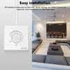 DEWIN Ceiling Fan Stepless Speed Controller, Dimmer 86 Type Surface Mounted Fan Speed Switch Controller Wall Switch
